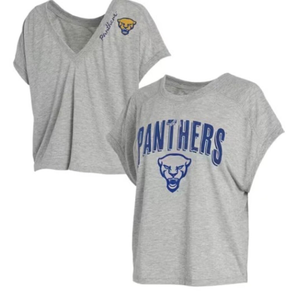 🏈 Wear by Erin Andrews Reversible Panthers Tee – L & XL – NWT 🐾